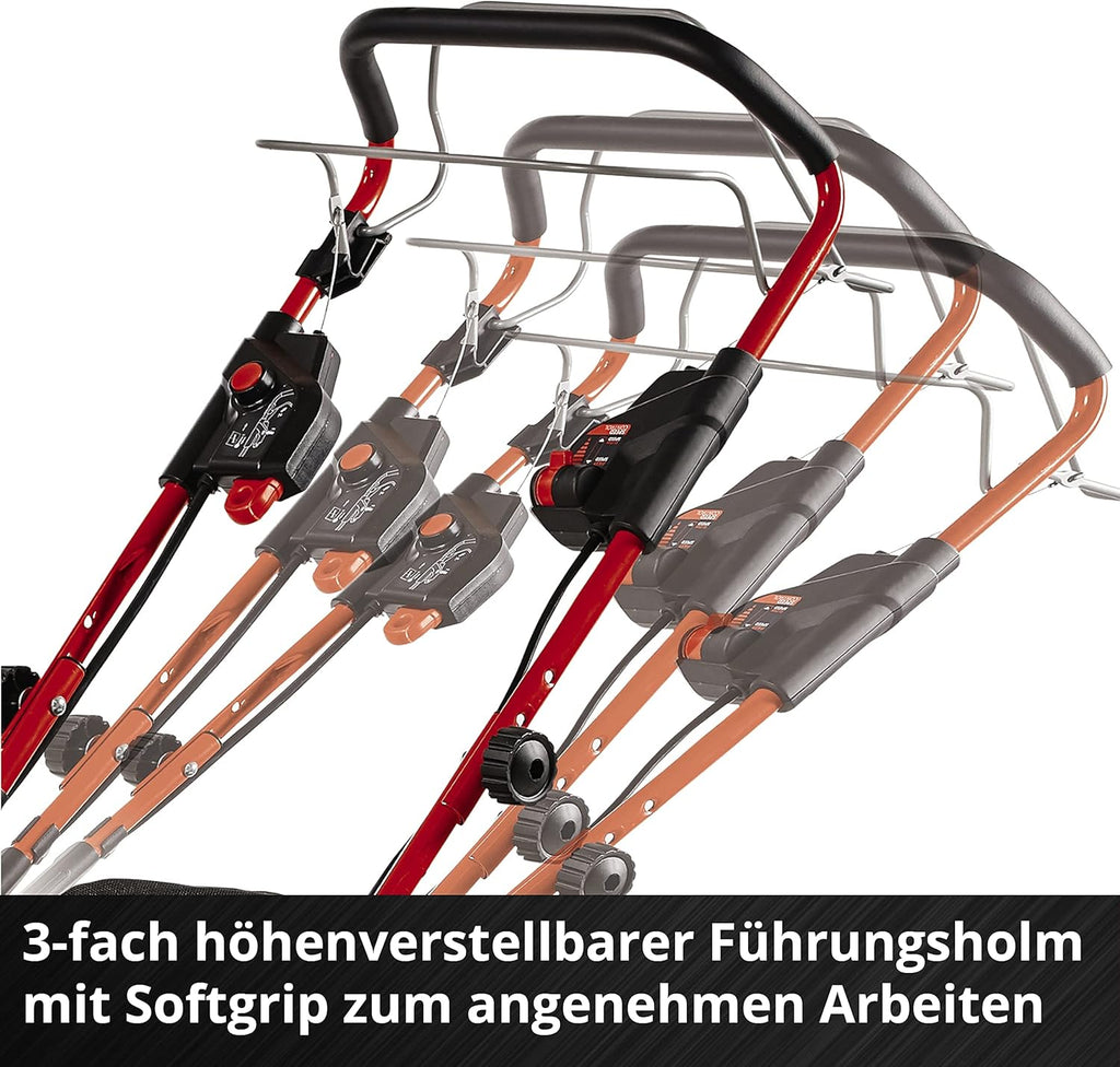 2026 2025 Einhell Professional GP-CM 36/47 S HW – Tondeuse Gazon Sans Fil 36V, Autotractée, Moteur Sans Charbon, Édition Limitée avec 4 Batteries 4,0Ah