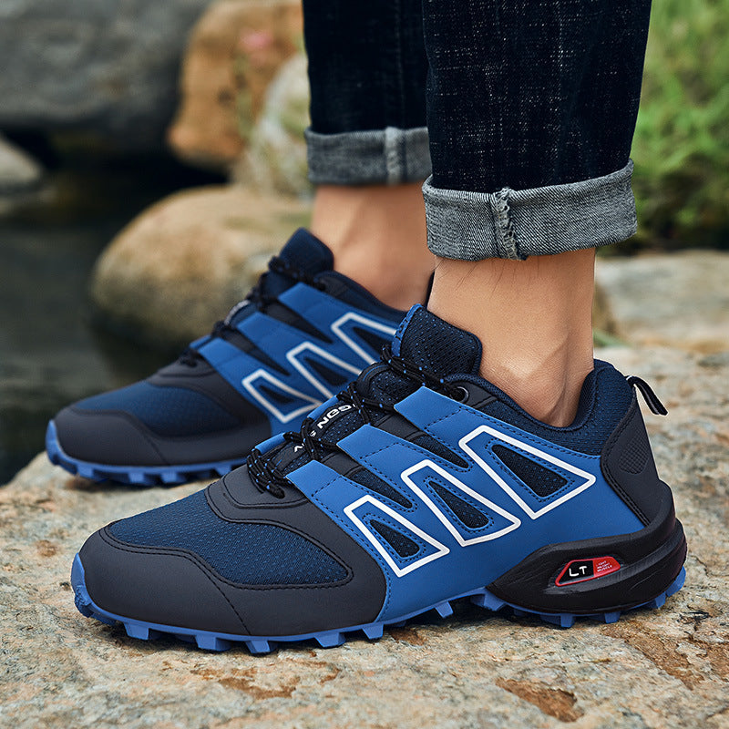 Men's Luxury Hiking Trail Running Sneakers With Rubber Sole - LAKD London