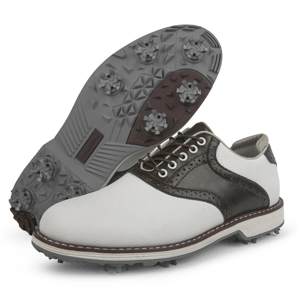 2026 Men's Bullock Oversized Style Golf Shoes Flat Rubber Sole