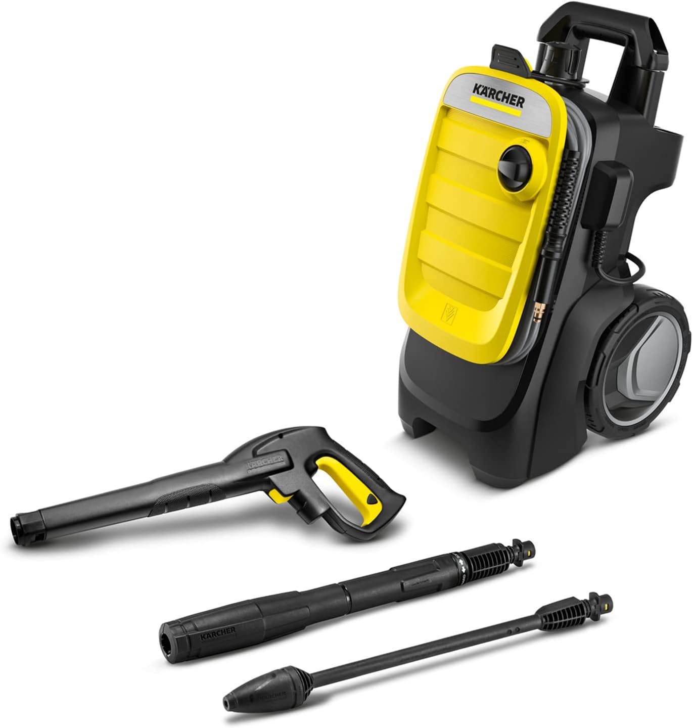 2026 Nettoyeur haute pression Karcher K 7 Premium Smart Control Flex Home - 180 bars - 600 L/h - connecté - tambour enrouleur - brosse terrasse