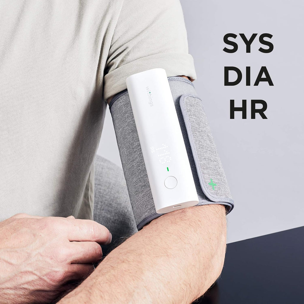 2026 2025 Withings BPM Connect - Tensiomètre Électronique à Bras, Tensiometre Bras, Appareil Pour Mesurer La Tension, Brassard Tensiometre - Synchronisation Wi-Fi et Bluetooth