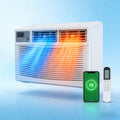 2026 8,000 BTU 115V Window Air Conditioner with Heat & Wifi/APP & Install Kit