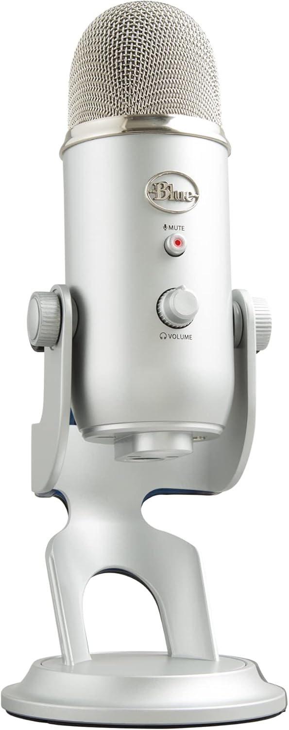 2026 2025 Logitech for Creators Microphone USB Blue Yeti (Noir)