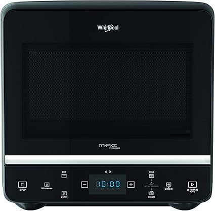 2026 Whirlpool Max 49 MB four à micro-ondes + Grill, 13 l avec vapeur, grille haute, plateau Crisp + poignée