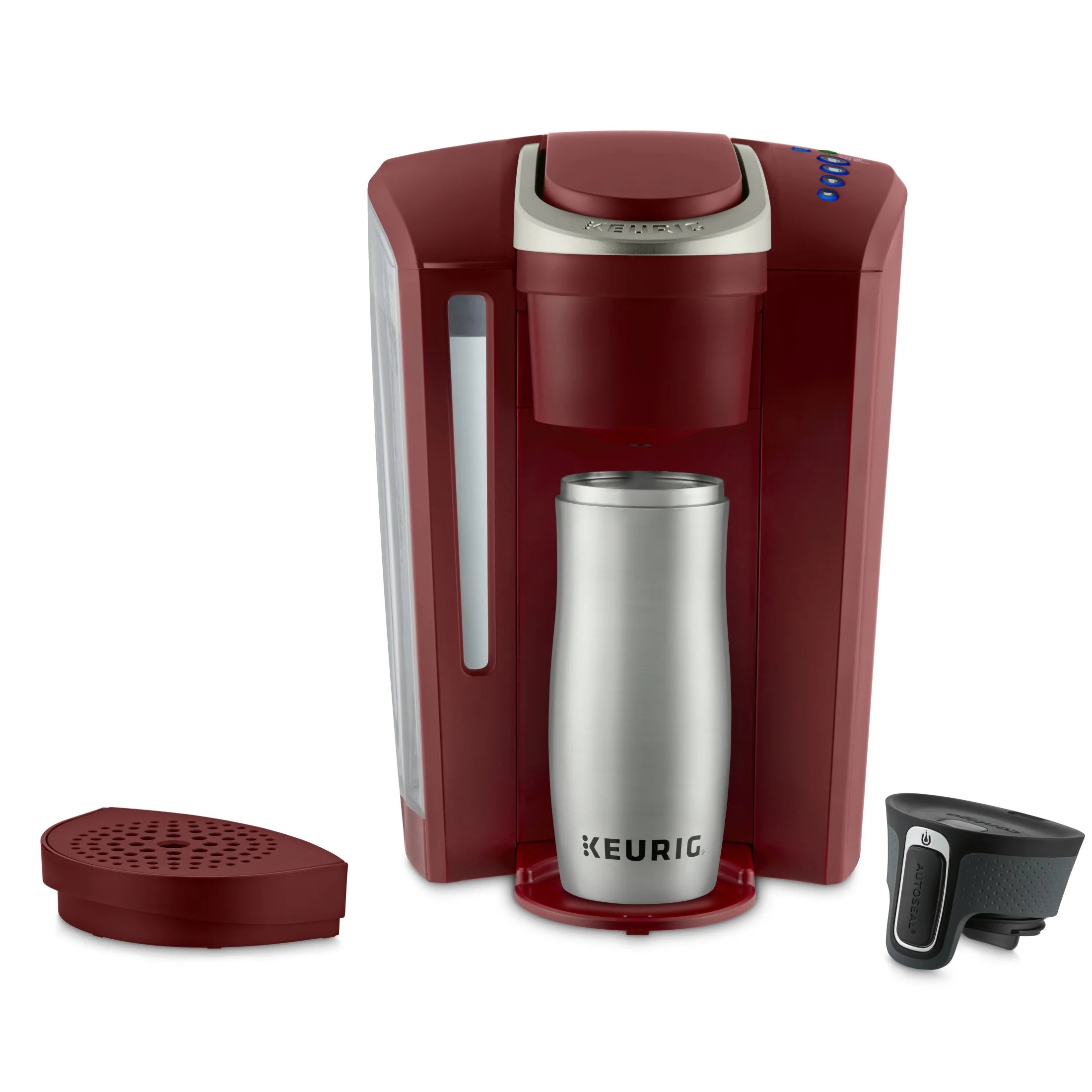 2026 2025 Keurig K-Select Machine à Café à Dosettes K-Cup à Service Unique – Édition Vintage Rouge, Grand Réservoir et Fonction Strong Brew pour un Café Plus Intense