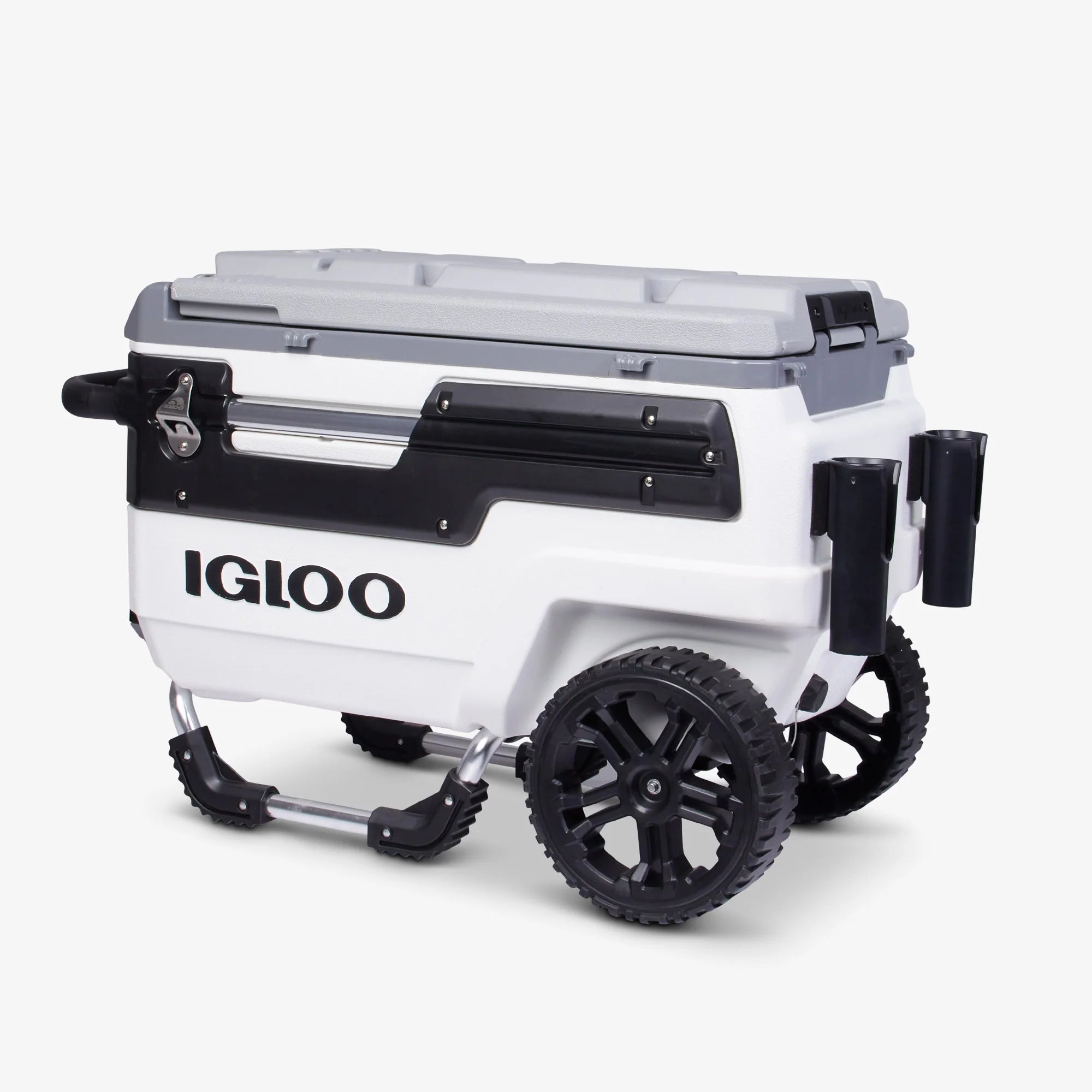 2026 2025 Glacière Trailmate® Journey 70 Qt – Grand Modèle Tout-Terrain avec Roues Lisses, Poignée Télescopique et Isolation THERMECOOL™