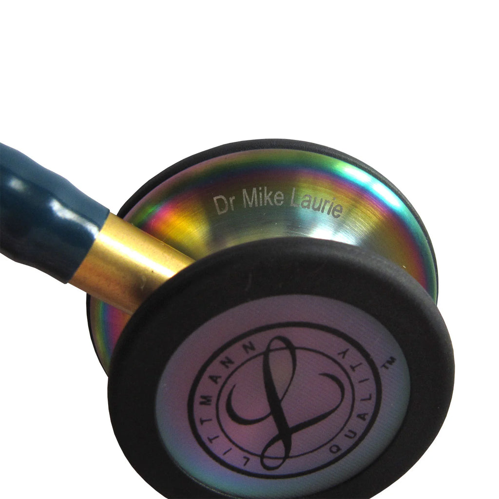 2026 2025 Stéthoscope Littmann Classic III Surveillance : Raspberry Rainbow 5806