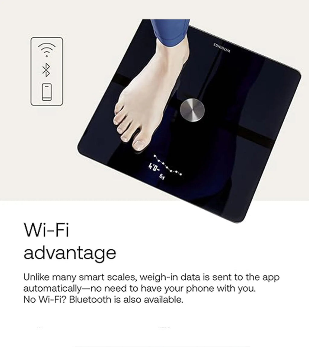 2026 2025 Withings Body+ Balance Connectée Wi-Fi – Analyse Composition Corporelle & Gestion du Poids