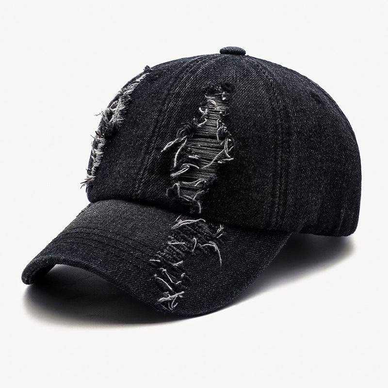 Men's Washed Vintage Baseball Cap Casual Cowboy Style Cotton - LAKD London