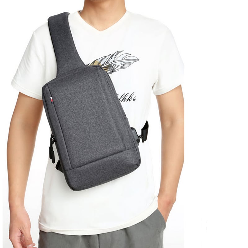 Sac à dos imperméable urban à brides décontracté voyage pour homme