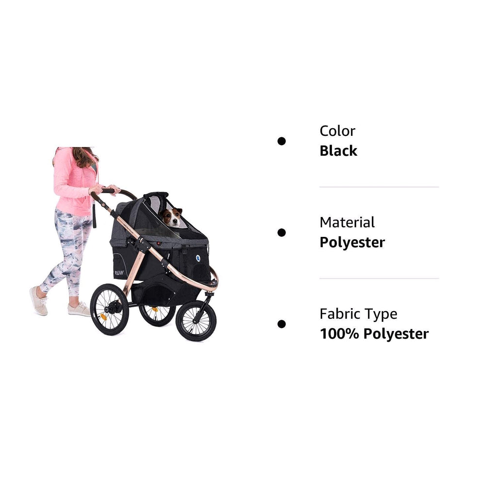 2026 Buggy de jogging sportif pour animaux avec roues en caoutchouc confort