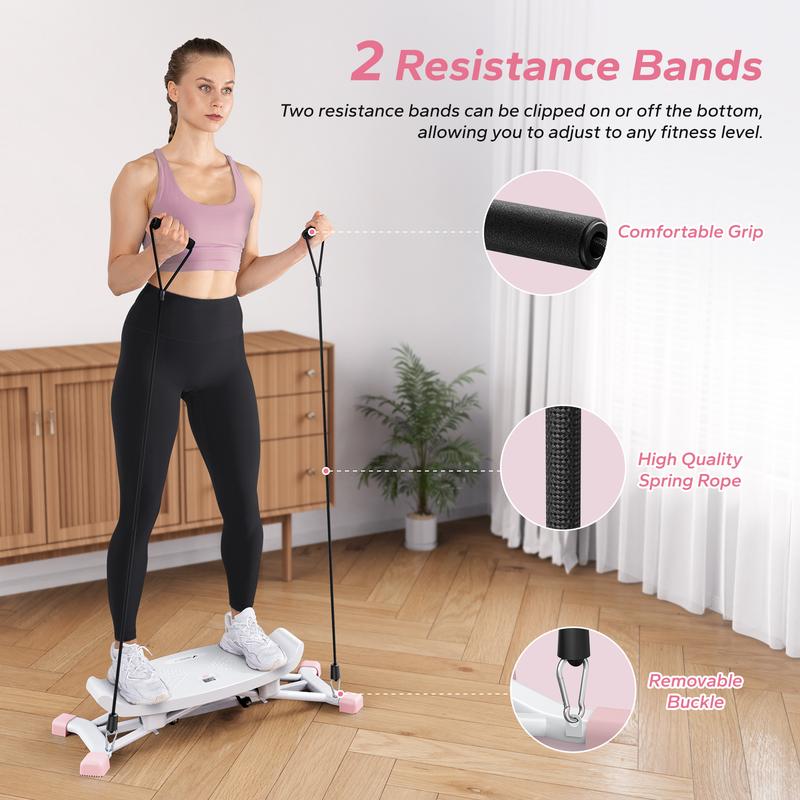 2026 Merach Balancing Machine, Leg Exercise Low Impact Plyometric Training Fun Cardio Trainer Full Body Aerobic Exercise Equipment