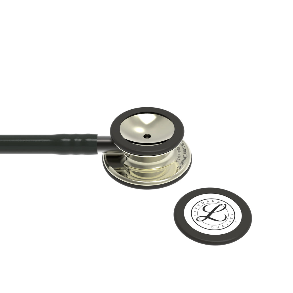 2026 2025 Stéthoscope de surveillance Littmann Classic III : Champagne et Noir 5861