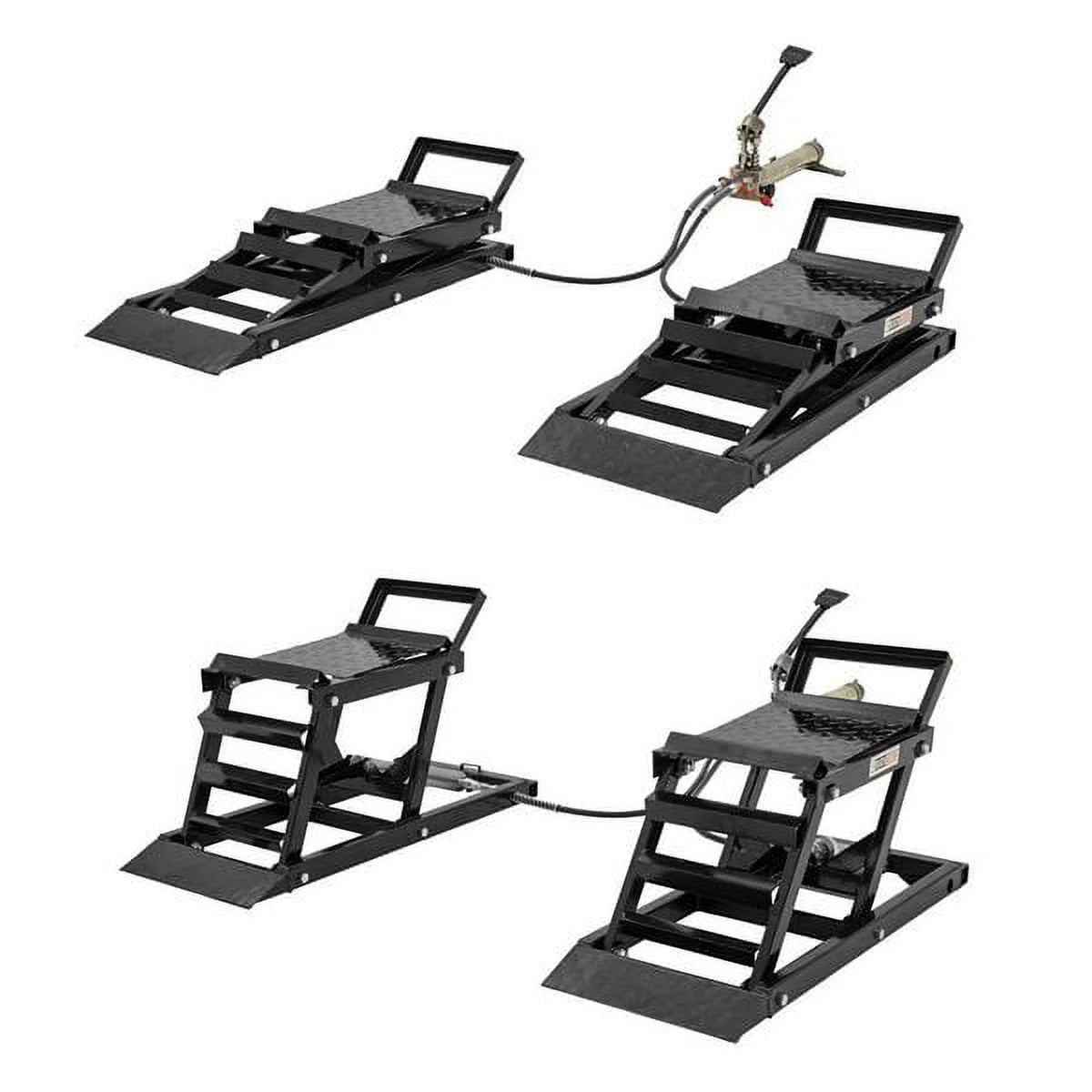 2026 Hydraulische Hebebühne Black Widow mit Rampe – Tragkraft 3.000 lb pro Paar