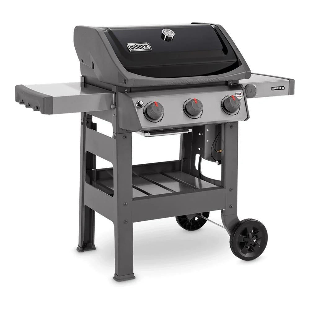 2026 2025 Weber Spirit II E-310 GBS – Grill à Gaz Acier Inoxydable 3 Brûleurs, Gourmet Barbecue System, Édition Limitée