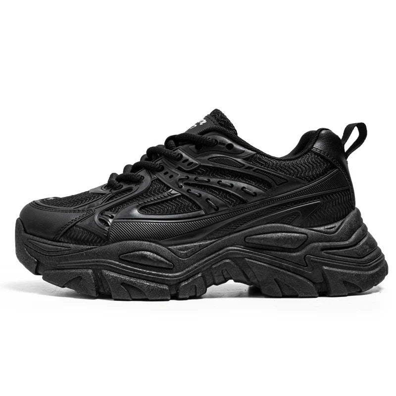 2026 Men's Chunky Platform Sneakers Height Increasing Casual Trainers