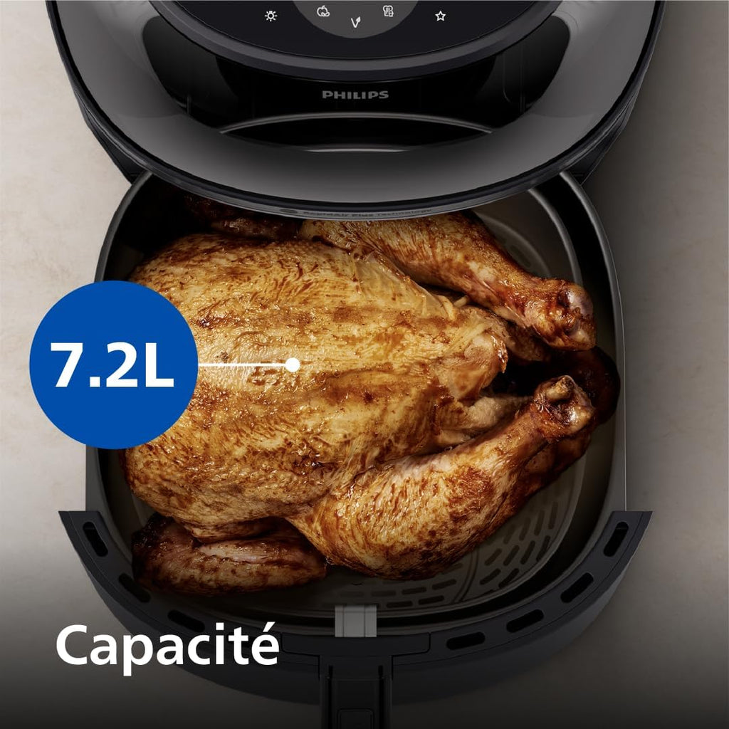 2026 2025 Friteuse à air Philips série 3000 7,2 L, fenêtre de cuisson, friteuse 16 en 1