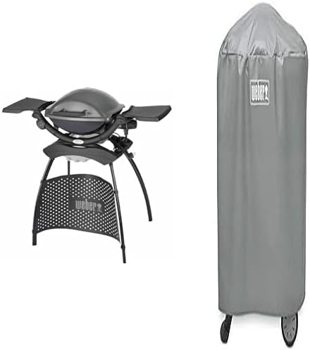 2026 2025 Weber Q1400 – Barbecue Électrique Portable 2.2 kW, Grille Fonte Émaillée, Édition Limitée