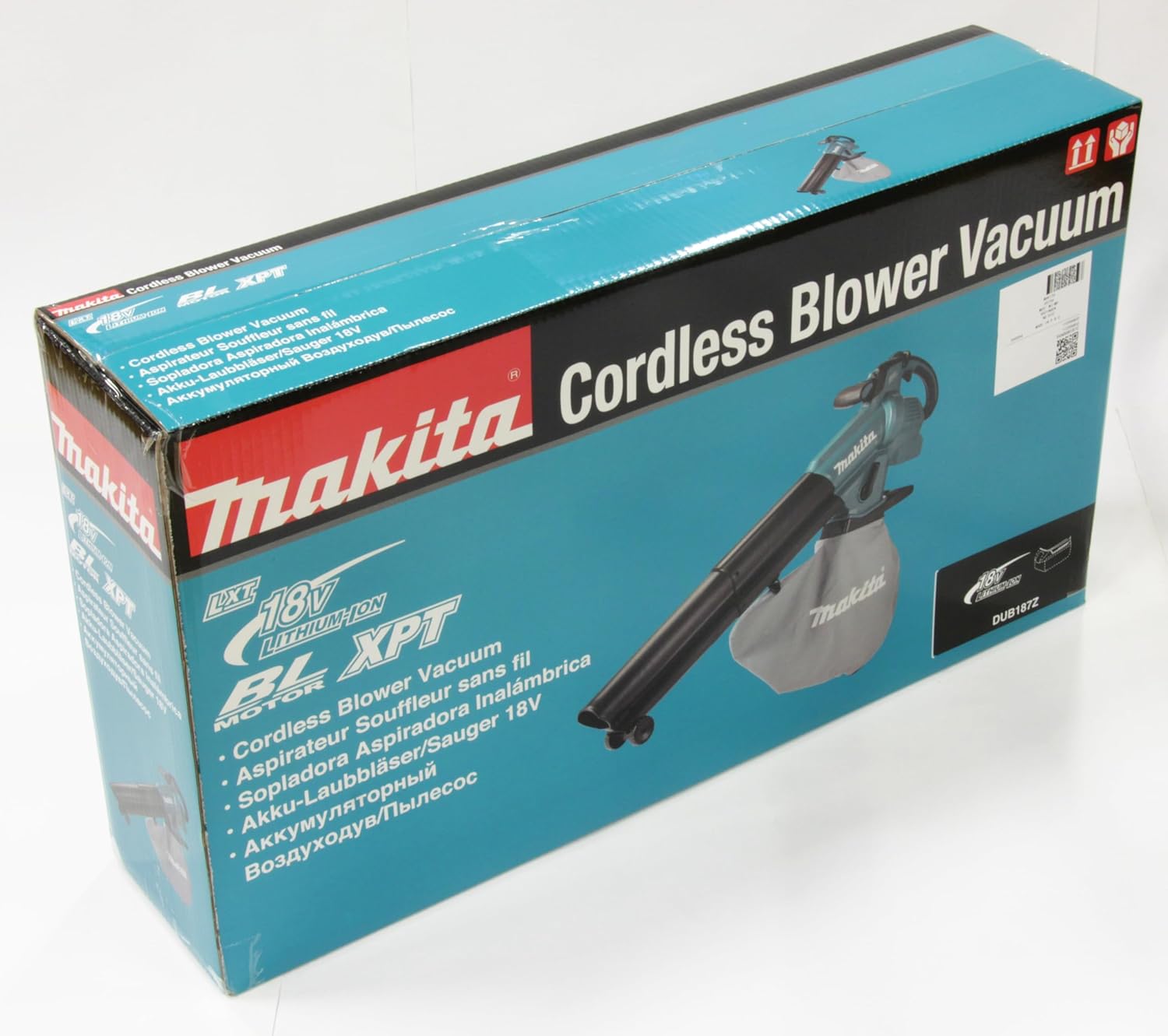 2026 Souffleur broyeur de feuilles 18V LXT (Produit seul) - MAKITA DUB187Z