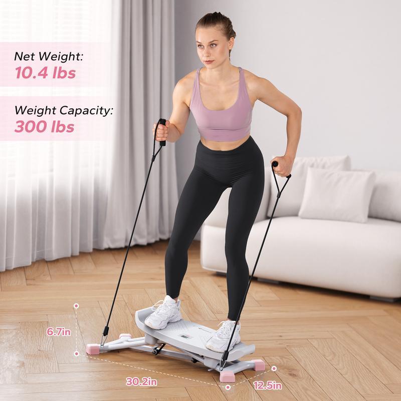 2026 Merach Balancing Machine, Leg Exercise Low Impact Plyometric Training Fun Cardio Trainer Full Body Aerobic Exercise Equipment