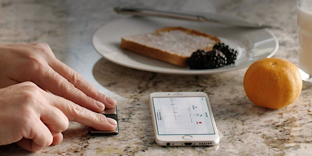 2026 KardiaMobile 6L Moniteur ECG personnel pour smartphones