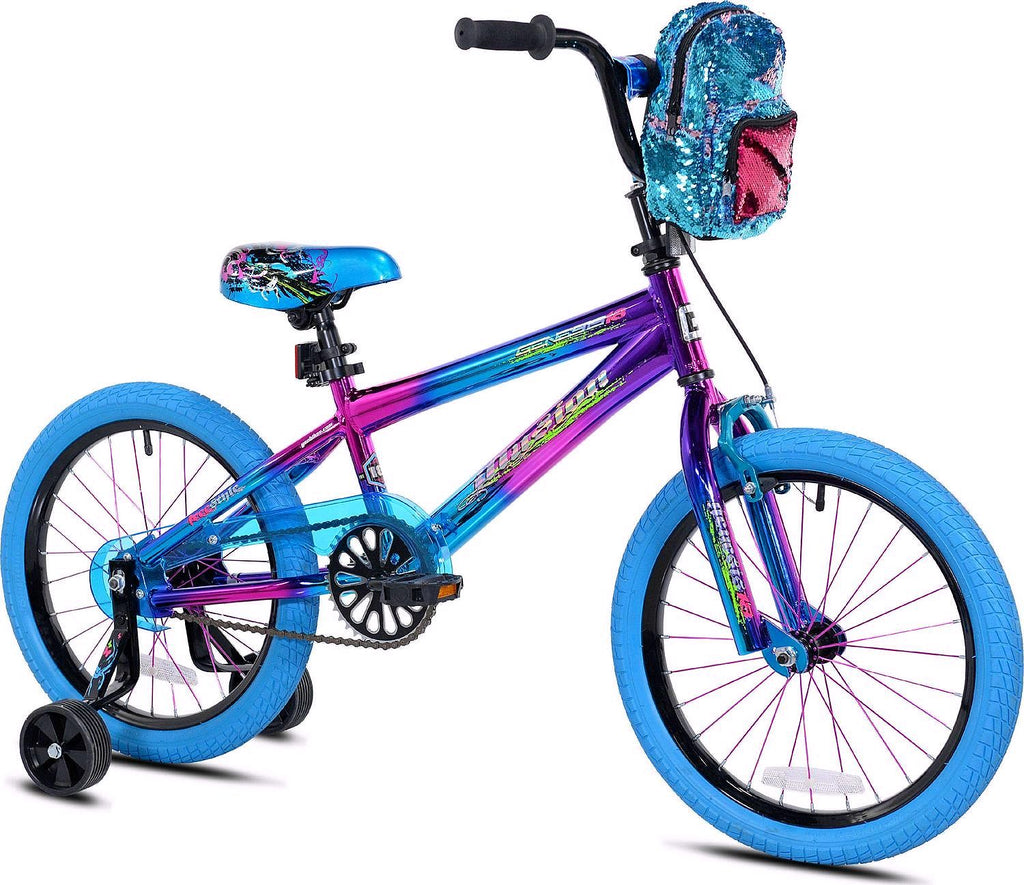 2026 Vélo fille Genesis Illusion 18" – Bleu / Violet