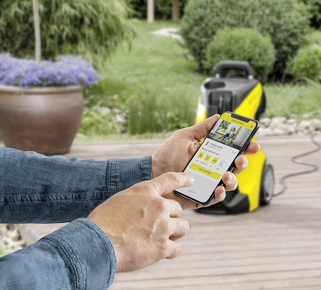 2026 Nettoyeur haute pression Karcher K 7 Premium Smart Control Flex Home - 180 bars - 600 L/h - connecté - tambour enrouleur - brosse terrasse