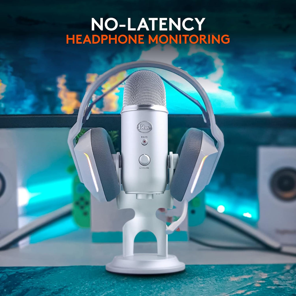 2026 2025 Logitech for Creators Microphone USB Blue Yeti (Noir)