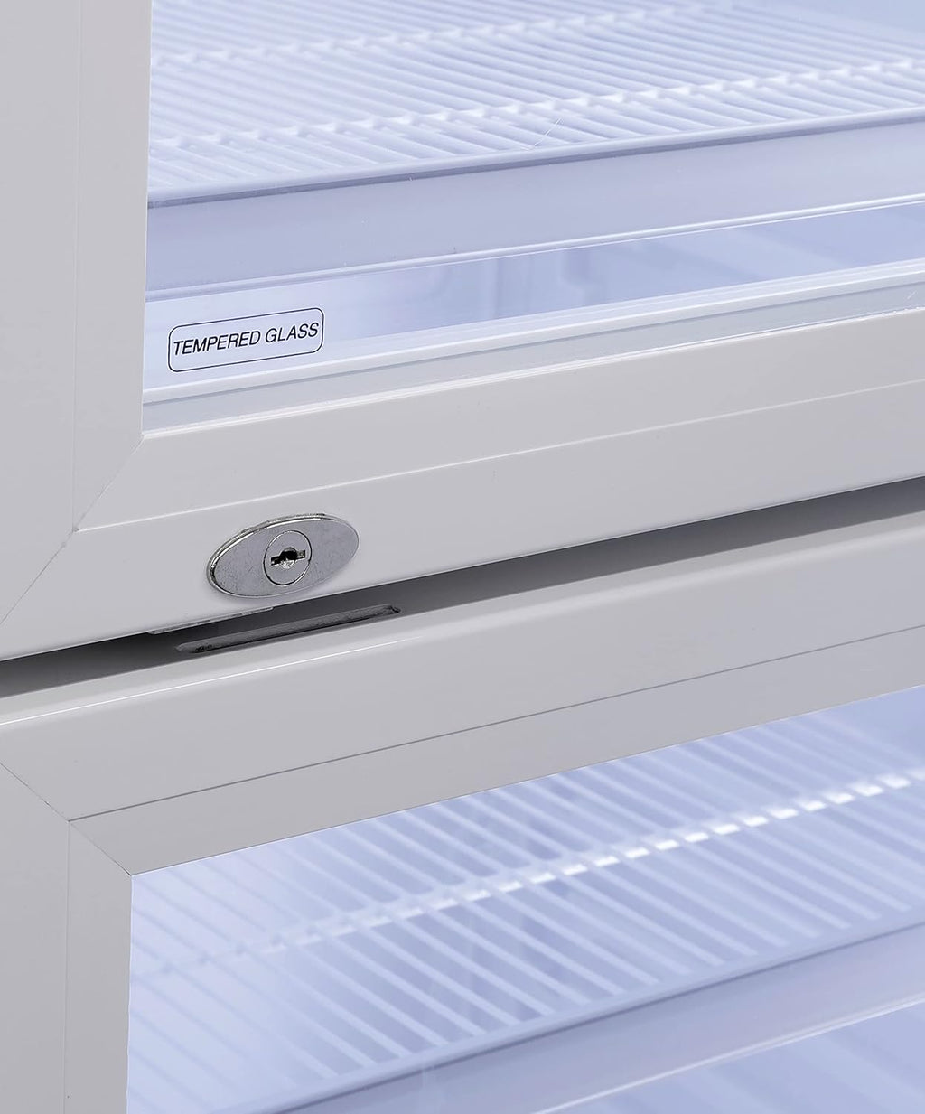 2026 METRO Professional Réfrigérateur à Boissons GSC2360B, Acier/Verre, 62 x 63.6 x 175.3 cm, 347 L, avec Serrure, Noir