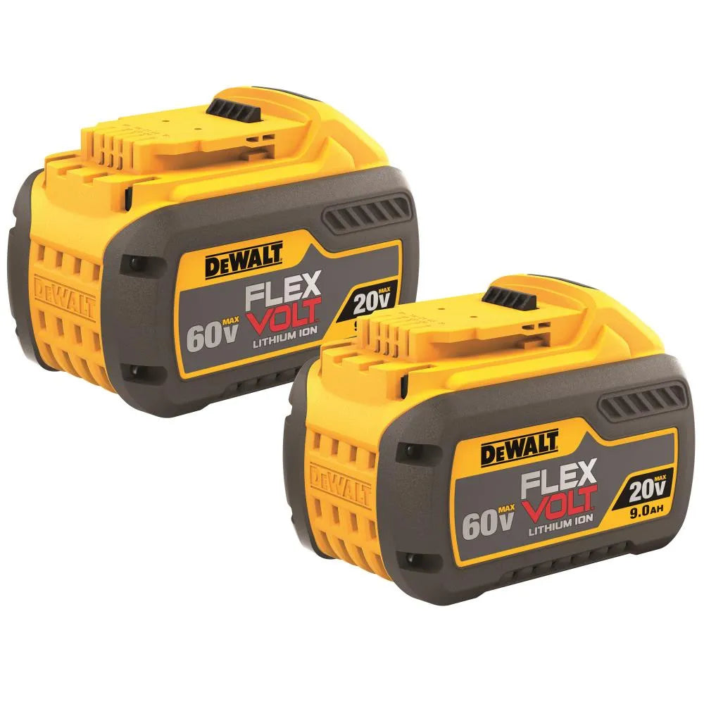 2026 2025 DEWALT DCB609-2 – Pack 2 Batteries FLEXVOLT 20V/60V MAX 9,0 Ah, Haute Puissance, Édition Limitée