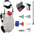 2026 PHOENIX - Pulvérisateur Électrique Pro Sprayer III 30L Option Rinçage – Pulvérisateur Électrique Toiture Longue Portée à Batterie Rechargeable, Débit 240 L/H, Tuyau 8m - 2 Batteries