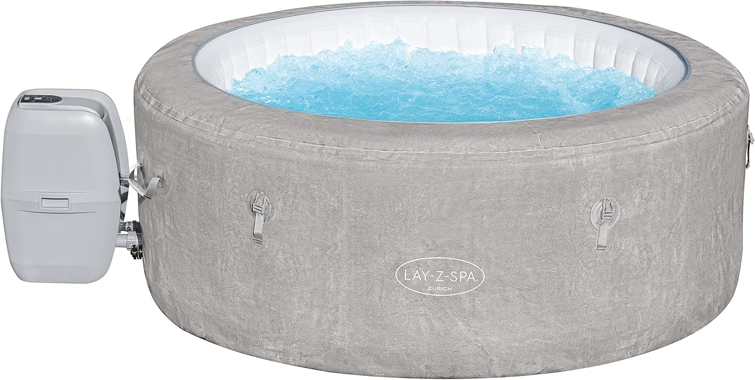 2026 Spa gonflable rond BESTWAY Lay-Z-Spa® Miami Airjet™ 2 - 4 personnes