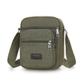 Men's Retro Canvas Messenger Shoulder Bag Casual Everyday Crossbody - LAKD London