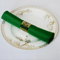 10pcs Polyester Table Napkins Wrinkle-Resistant Cloth Table Napkins | Bowlift