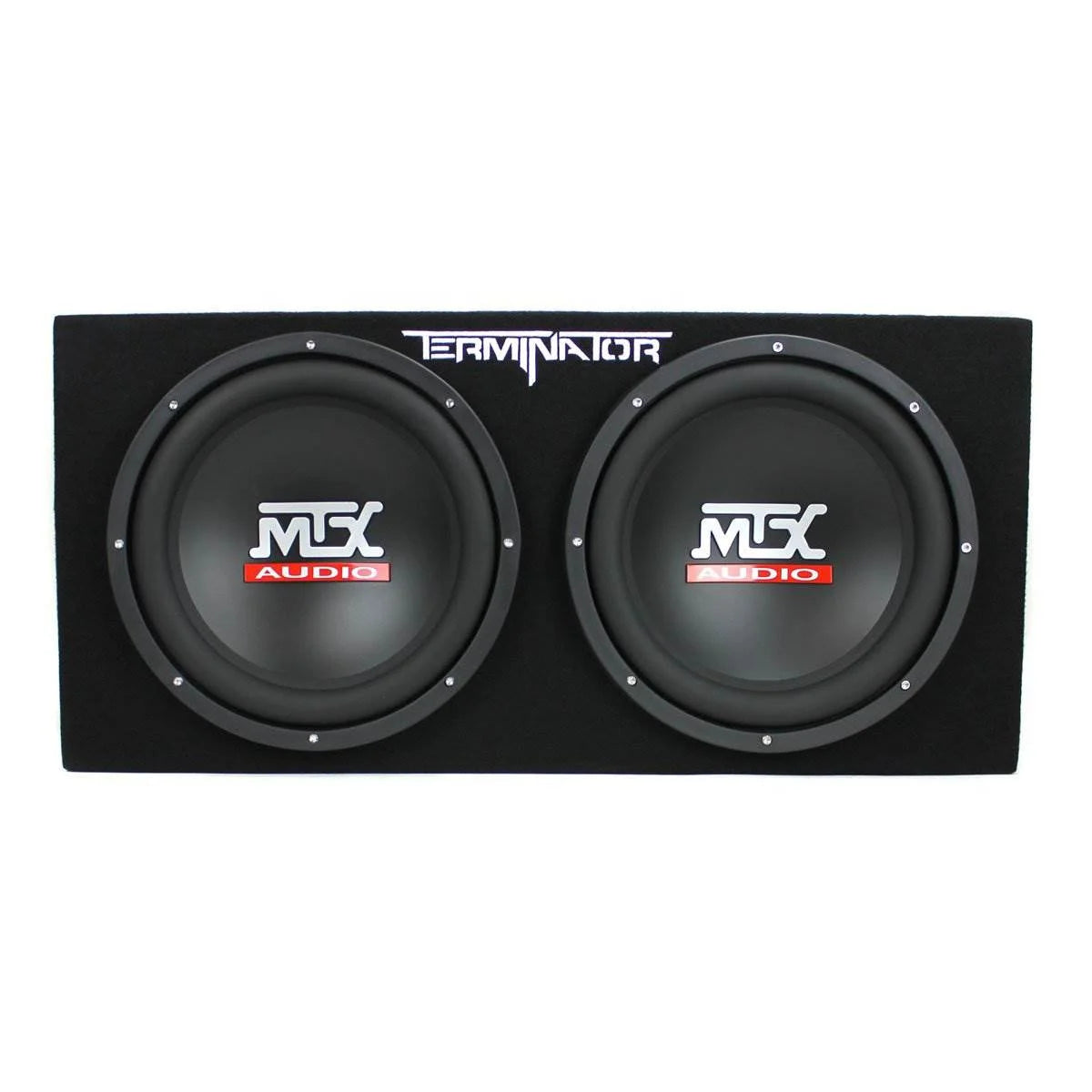 2026 MTX TNE212D 12″ 1200W Dual Subwoofer Box mit 1500W Monoblock-Verstärker & 2-Farad-Kondensator