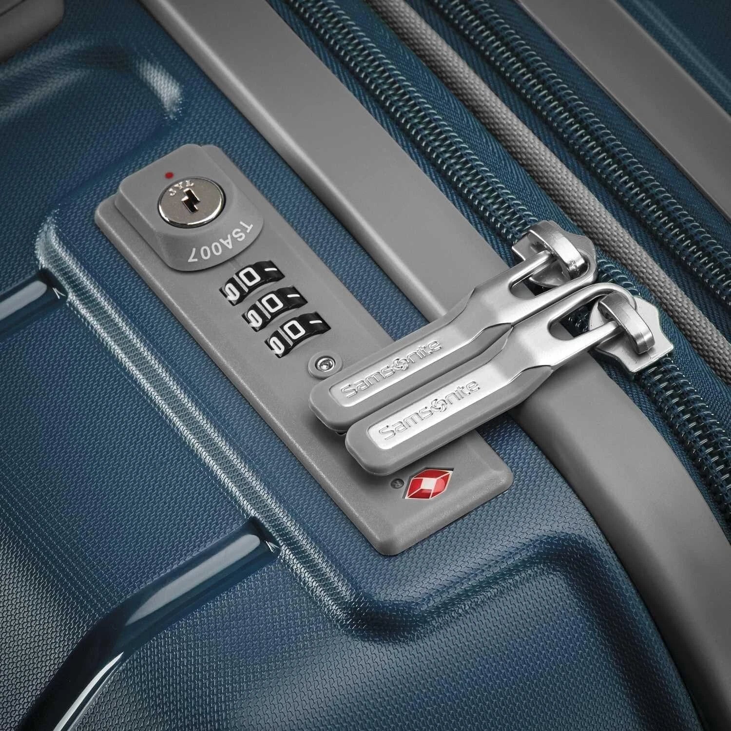 2026 2025 Valise Samsonite Extensible à Double Roues Pivotantes 21" avec Poches de Séparation