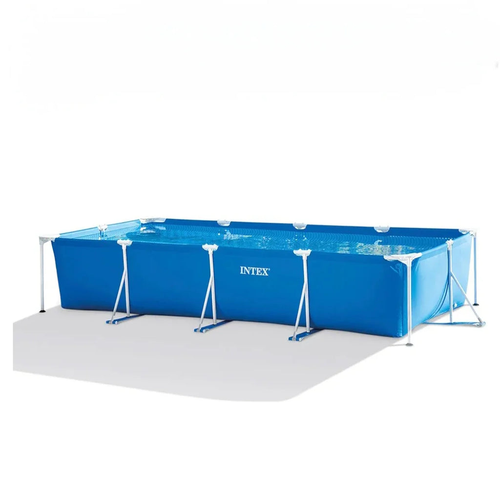 2026 2025 Intex Piscine Rectangulaire 450×220×84 cm – Cadre Acier Résistant, PVC 3 Couches, Édition Limitée