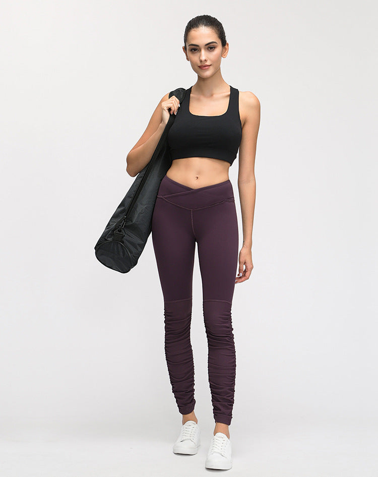 Women's Premium Contrast Panel Fitness Athletic Sports Bra Supportive - LAKD London