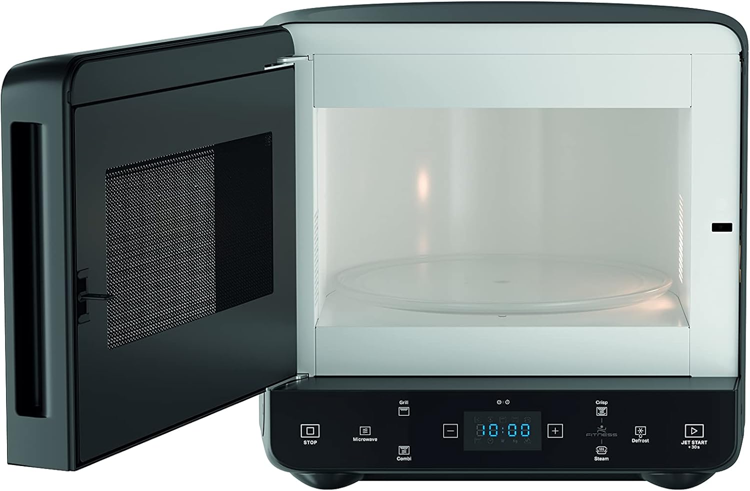 2026 Whirlpool Max 49 MB four à micro-ondes + Grill, 13 l avec vapeur, grille haute, plateau Crisp + poignée