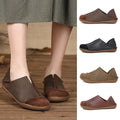 Womens Comfortable Leather retro sneakers | Soft tendon sole Shoes - LAKD London