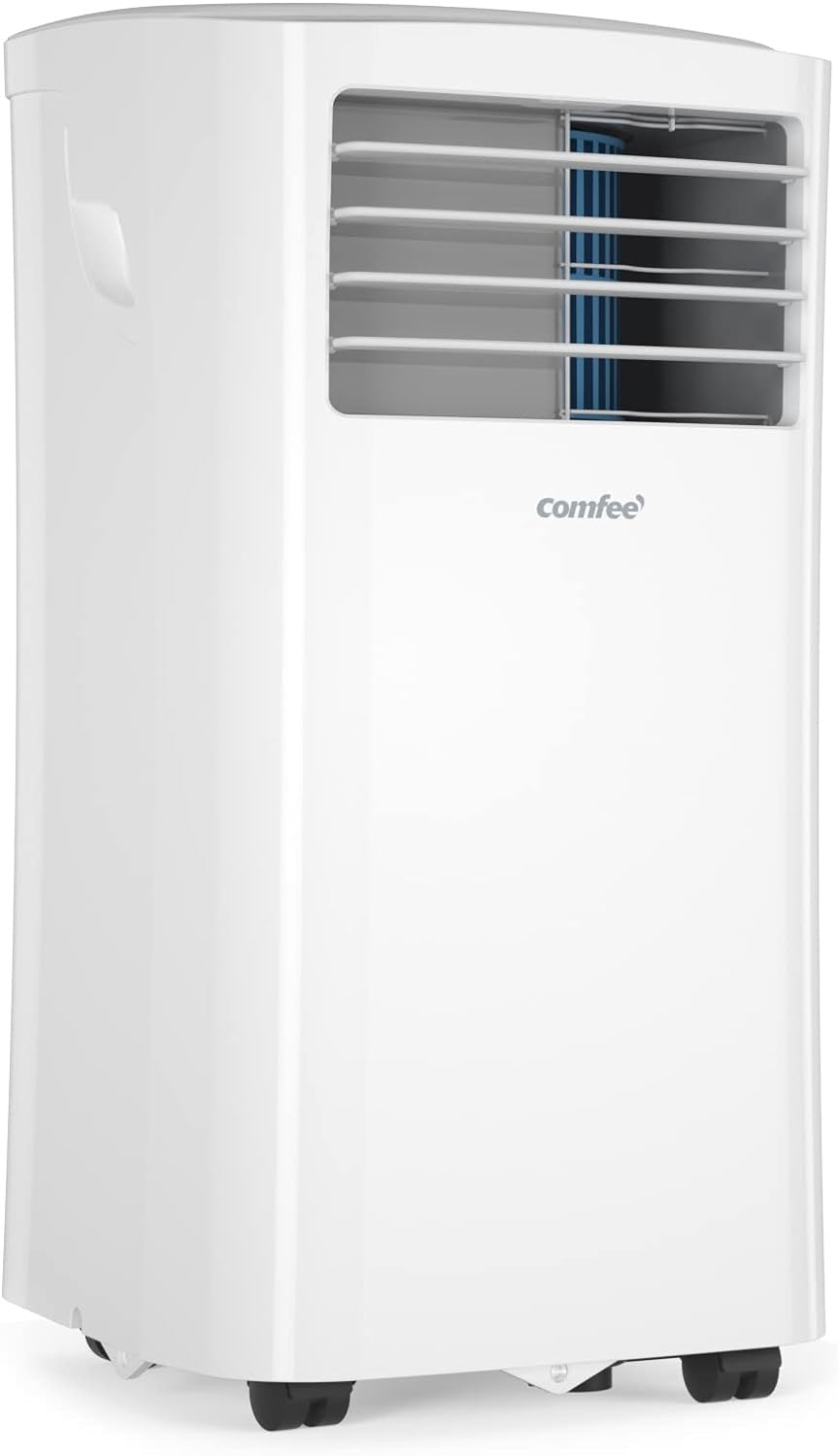 2026 Climatiseur Mobile 9000 BTU/h 2,6kW, 3-EN-1 Refroidisseur Déshumidificateur Ventilateur, Fonction Follow me, Minuterie, Mode nuit, Pour salon et maison de 33㎡/88m³, MPPH-09CRN7, R290