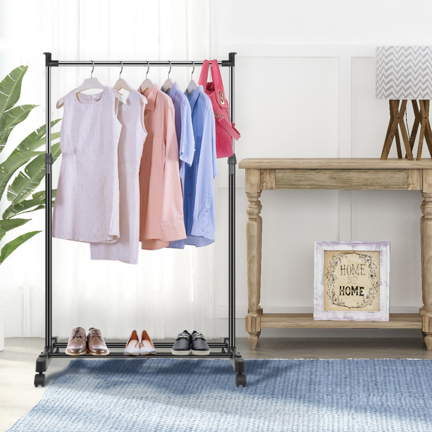 BowLift | 15 kg./33 lbs. height-adjustable clothing rack