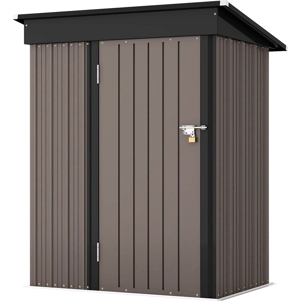2026 Abri de jardin extérieur Patiowell 5 × 3 ft pour jardin, terrasse et pelouse