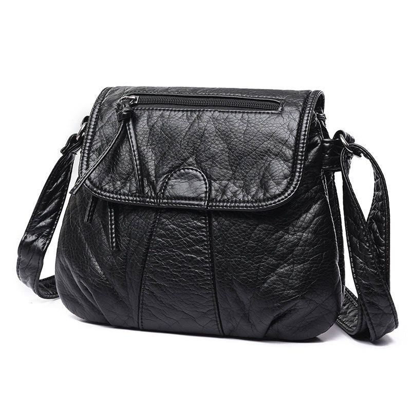 Women's Luxury Designer Leather Crossbody Messenger Shoulder Bag - LAKD London