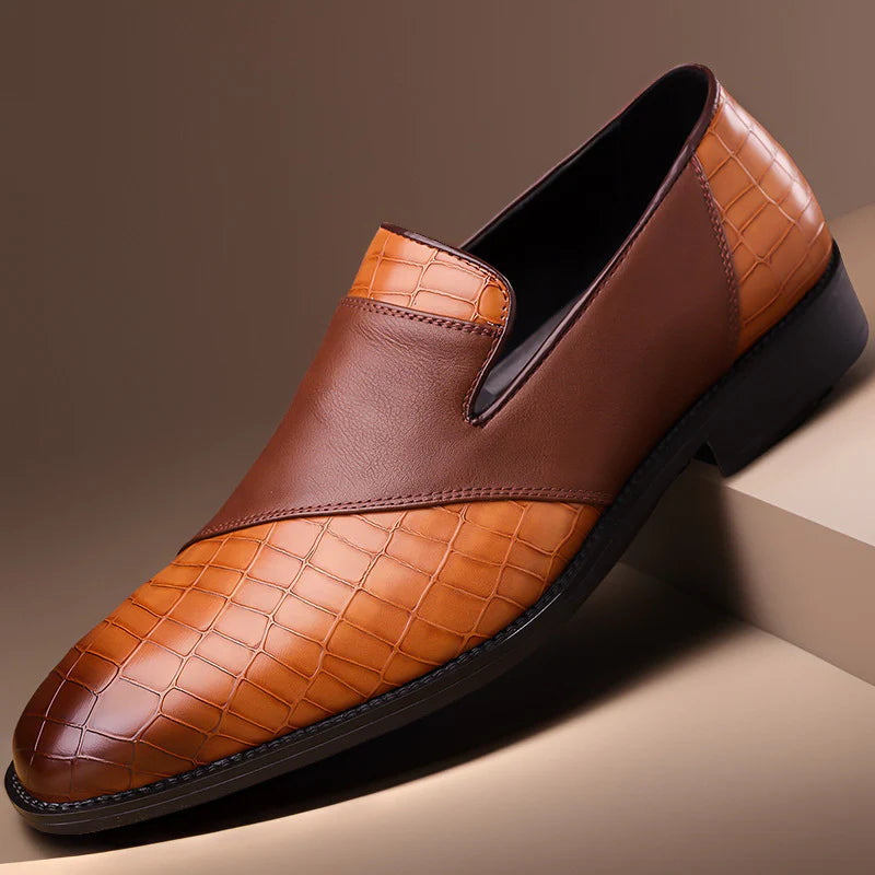 2026 Men's British Leather Dress Shoes Tassel Business Breathable Style Formal