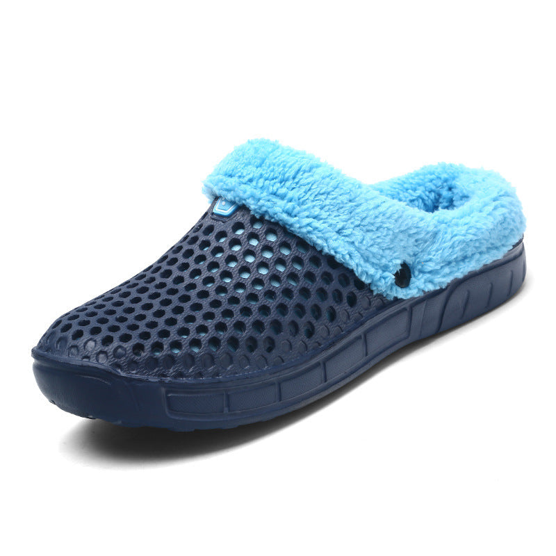 Chaussons peluche jardin fuzzy intérieur chaud confortable pour femme