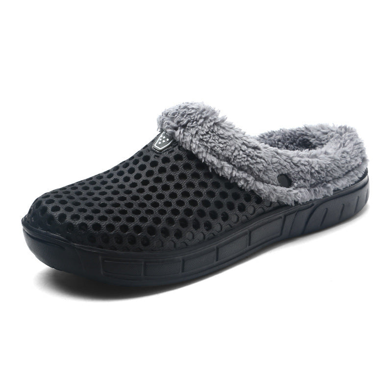 Chaussons peluche jardin fuzzy intérieur chaud confortable pour femme