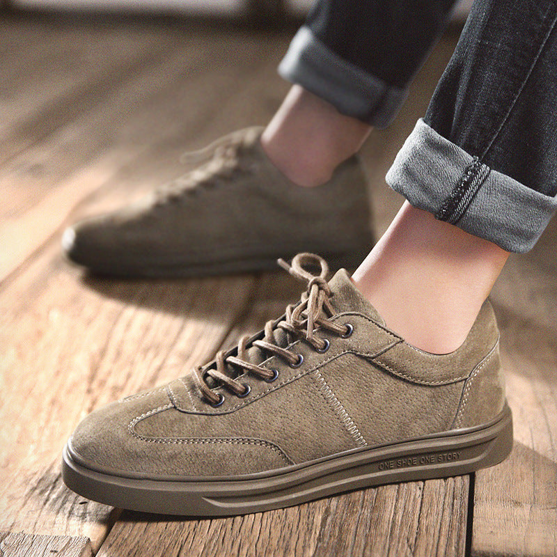 Men's Retro Low Top Breathable Casual Lace Up Trainers Sneakers - LAKD London