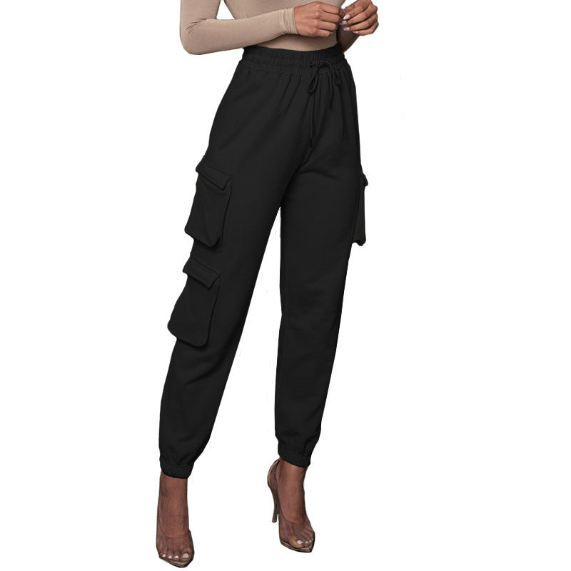Jogging bambou cargo douillet hiver confort pour femme