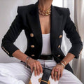 Blazer croisé facile à porter chic assurance pour femme